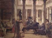 A Roman Art Lover (mk23) Alma-Tadema, Sir Lawrence